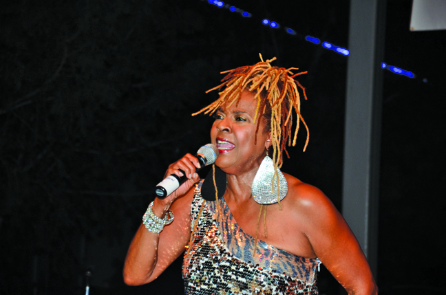 Thelma Houston stole the show at Discovery Green during last year’s Rainbow on the Green. 