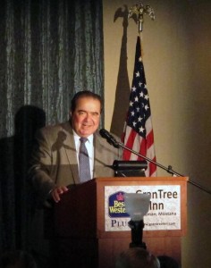 U.S. Supreme Court Associate Justice Antonin Scalia Photo:  MATT VOLZ/AP