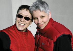 The film’s directors, Dominique Cardona (l) and Laurie Colbert, have been life partners for twenty-five years.