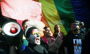 Indian gay rights activists Photo: AP