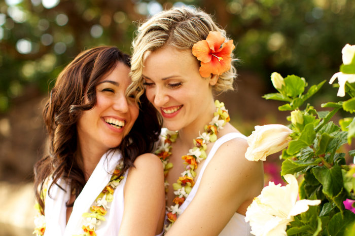 Hawaii Lesbian Wedding Outsmart Magazine